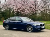 Begagnad BMW 530e M Sport 2018 Blå Sedan
