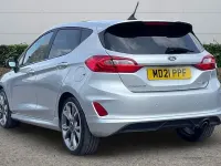 Used Ford Fiesta ST-Line X 125 HP (91 kW) 2021 Silver Hatchback