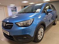 Used Vauxhall Crossland X 81 HP (59 kW) 2018 Blue SUV