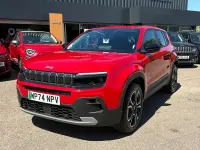 Used Jeep Avenger EV Summit 113 kW (154 HP) 2025 Red SUV