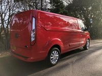 Used Ford Transit Custom Limited 130 HP (95 kW) 2019 Red Van