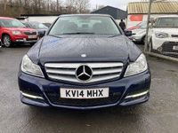 Begagnad Mercedes C180 Executive 2014 Blå Sedan