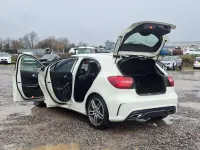 Used Mercedes A200 AMG Line Premium 136 HP (100 kW) 2017 White Hatchback
