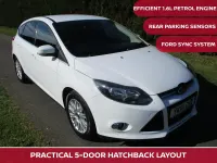 Used Ford Focus Titanium 125 HP (91 kW) 2012 White Hatchback