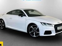 Used Audi TT Black Edition 180 HP (132 kW) 2018 White Coupe