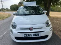 Used Fiat 500 Pop Star 69 HP (50 kW) 2015 White Hatchback