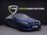 Usado Mercedes C200 Premium Plus 184 CV (135 kW) 2016 Azul Coupe