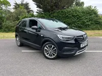 Used Vauxhall Crossland X SRi 83 HP (61 kW) 2020 Black SUV