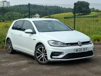 Used VW Golf VII R-line Edition 150 HP (110 kW) 2020 White Hatchback