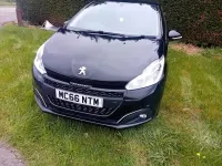 Used Peugeot 208 2017 Black Hatchback