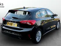 Used Ford Focus Titanium 125 HP (91 kW) 2018 Black Hatchback