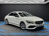 Used Mercedes CLA220 AMG line 2016 White Sedan