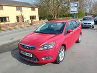 Used Ford Focus Zetec 2010 Red Estate
