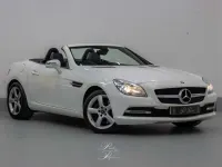 Begagnad Mercedes SLK250 2014 Vit Cab