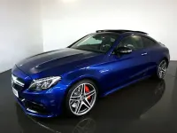 Used Mercedes C63S AMG Premium 2017 Blue Coupe