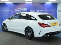 Used Mercedes CLA220 Shooting Brake AMG line 177 HP (130 kW) 2019 White Estate