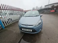 Gebraucht Ford Fiesta Style 82 PS (60 kW) 2009 Blau Kleinwagen