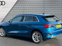Used Audi A3 Sport 110 HP (80 kW) 2023 Blue Sedan
