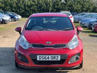 Used Kia Rio 75 HP (55 kW) 2014 Red Hatchback
