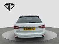 Used Skoda Superb SE Technology 150 HP (110 kW) 2020 White Estate