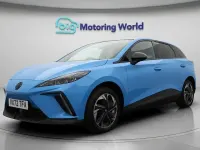 Used MG MG4 EV Trophy 319 kW (435 HP) 2022 Blue Hatchback