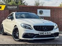 Used Mercedes C63 AMG Premium 476 HP (350 kW) 2017 White Coupe