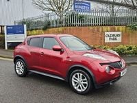 Used Nissan Juke Acenta 2011 Red SUV
