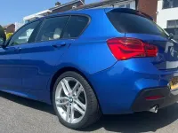 Usado BMW 120 M Sport 2016 Azul Utilitario