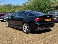 Used Audi A5 Sportback S-Line 2017 Black Hatchback