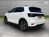 Used VW T-Cross R-line 110 HP (80 kW) 2022 White SUV