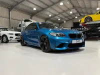 Begagnad BMW M2 Comfort Edition 370 HK (272 kW) 2017 Blå Sportkupé