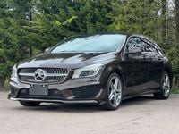 Used Mercedes CLA180 Shooting Brake AMG 122 HP (89 kW) 2015 Brown Estate