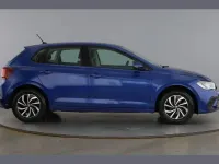 Used VW Polo Life 95 HP (69 kW) 2023 Blue Hatchback