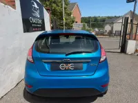 Used Ford Fiesta Zetec 2013 Blue Hatchback