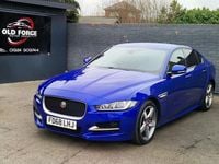 Used Jaguar XE R-Sport 180 HP (132 kW) 2018 Blue Sedan
