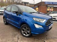 Used Ford Ecosport ST-Line 125 HP (91 kW) 2018 Blue SUV