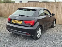 Used Audi A1 116 HP (85 kW) 2017 Black Hatchback