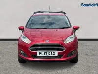 Used Ford Fiesta Titanium 100 HP (73 kW) 2017 Red Hatchback