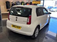 Used Skoda Citigo Elegance 75 HP (55 kW) 2013 White Hatchback