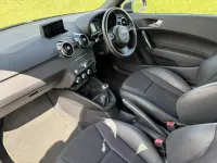 Used Audi A1 S-Line 116 HP (85 kW) 2015 Black Hatchback