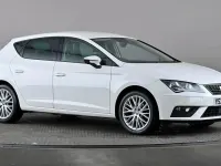 Used Seat Leon SE Dynamic 115 HP (84 kW) 2020 White Hatchback