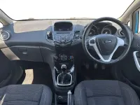 Used Ford Fiesta Zetec 101 HP (74 kW) 2017 Blue Hatchback