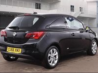 Used Vauxhall Corsa Sportive 95 HP (69 kW) 2016 Black Hatchback