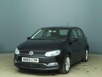 Used VW Polo SE 90 HP (66 kW) 2015 Black Hatchback