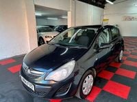 Used Vauxhall Corsa Design Edition 75 HP (55 kW) 2014 Black Hatchback