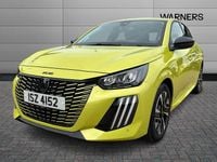 Used Peugeot 208 Allure 99 HP (72 kW) 2024 Yellow Hatchback