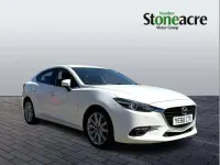 Używany Mazda 3 Inclusive 150 KM (110 kW) 2016 Biały Sedan/Limuzyna