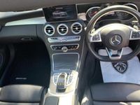 Used Mercedes C250 AMG line 201 HP (147 kW) 2017 Red Coupe