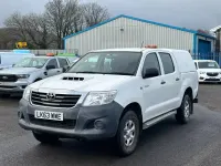 Używany Toyota HiLux 144 KM (105 kW) 2013 Biały Pickup