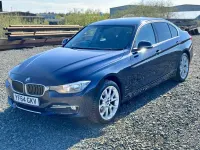 Begagnad BMW 320 Luxury Line 2014 Blå Sedan